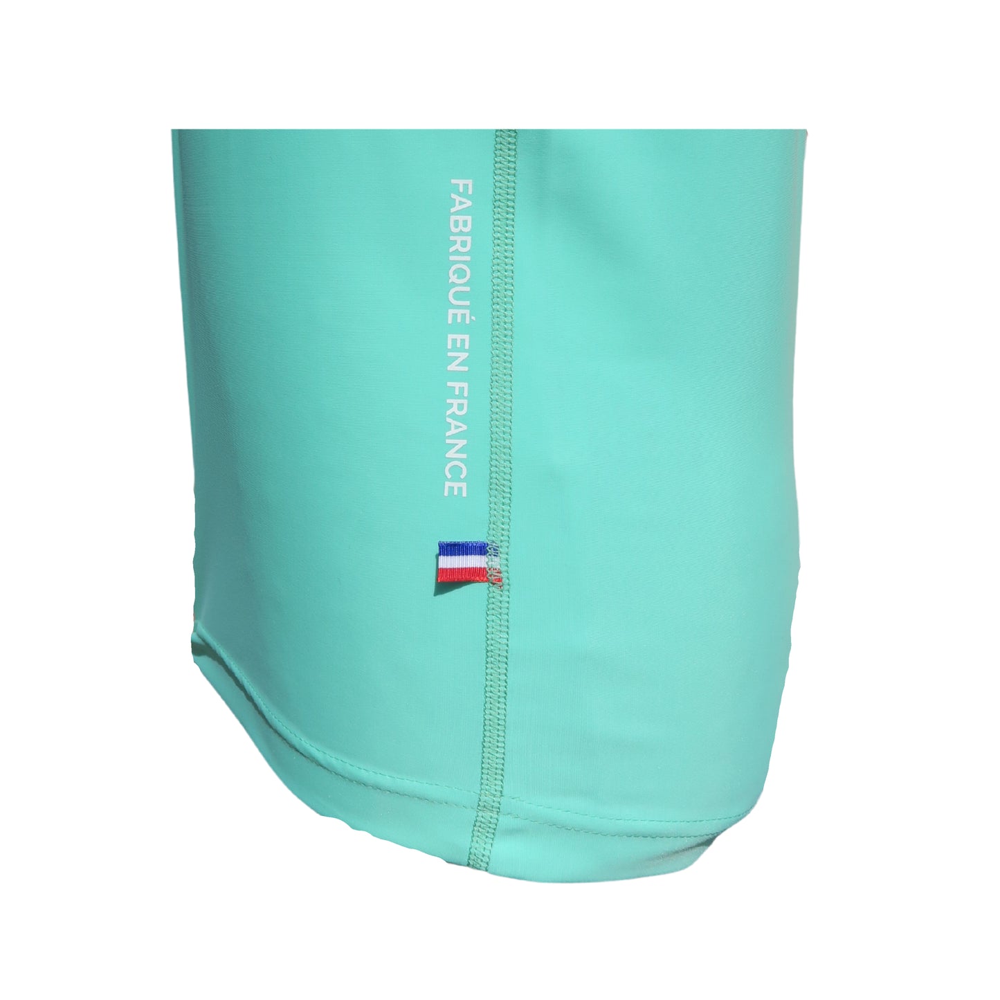 Rashguard TS protection solaire max ecologique durbable eco responsable fabriqué en France ruban tricolore
