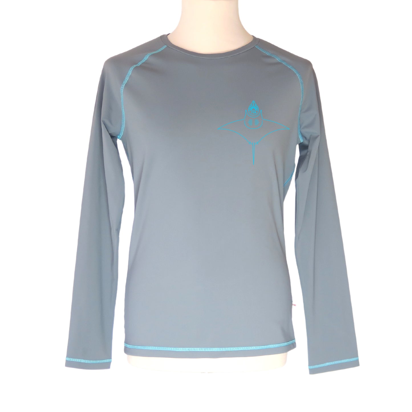 lycra rash guard homme manches longues F2M fabriqué en France UPF50 top tee shirt anti-uv protection solaire raie mania